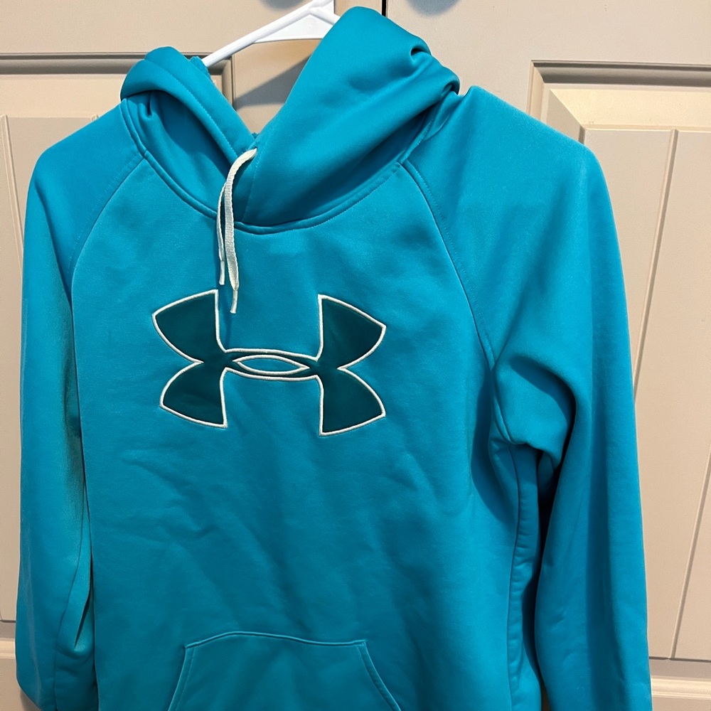 Blue Womens Underarmour Hoodie